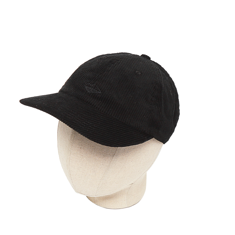 FIELD CAP - BLACK CORDUROY