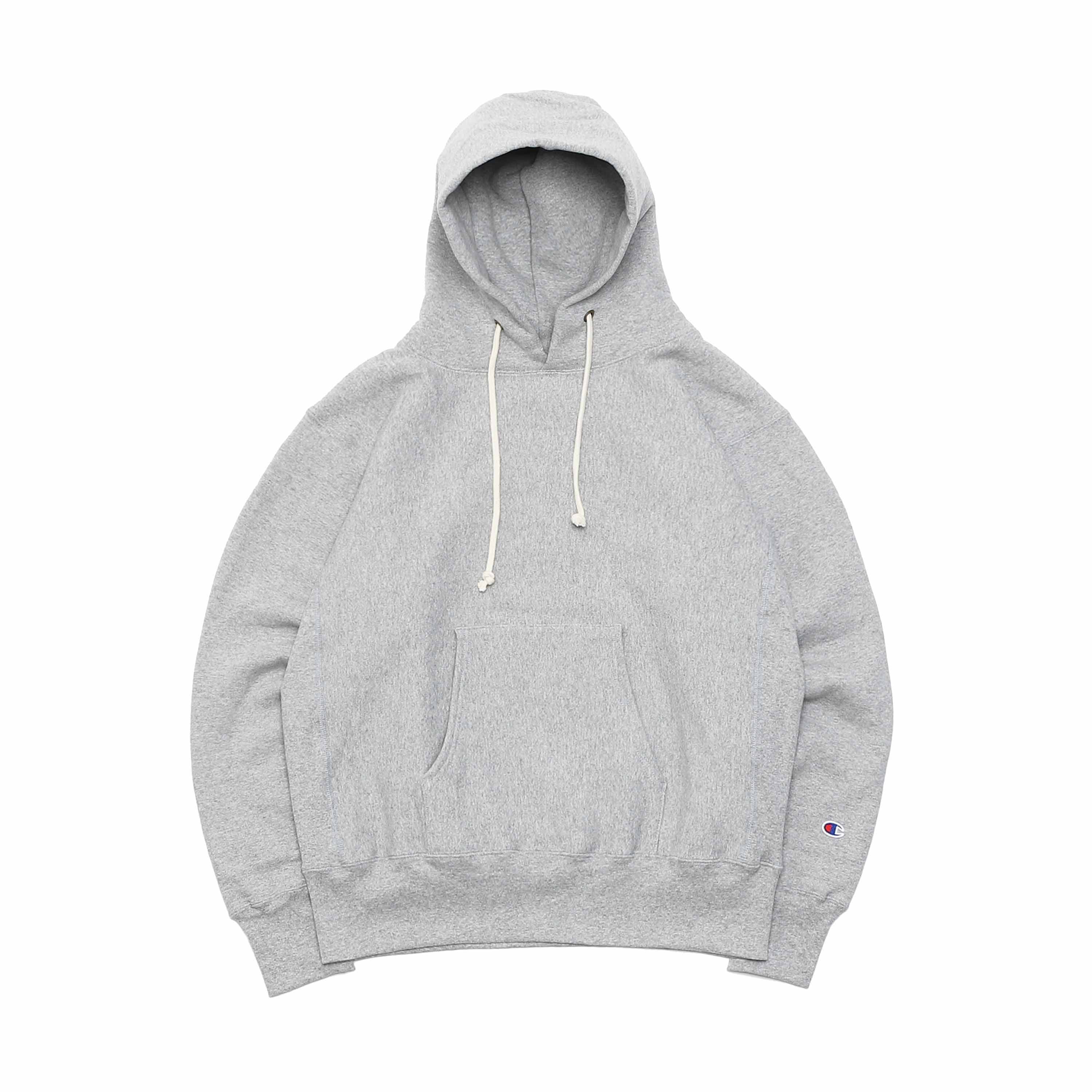 RW PULLOVER HOODED SWEATSHIRT(RED TAG) - S.GREY