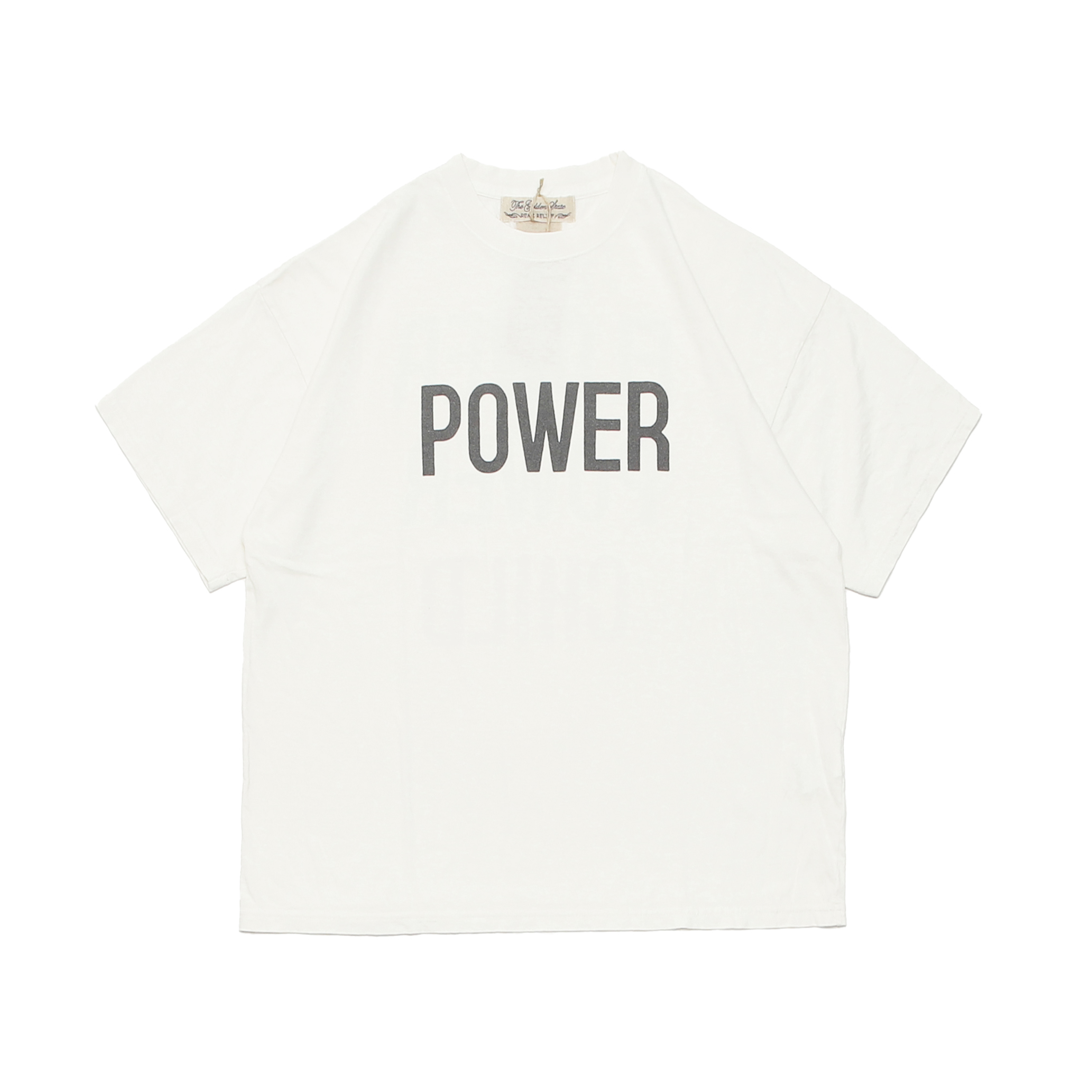HARD SP FINISH 20 JERSEY BIG SIZE S/S TEE - POWER OFF WHITE