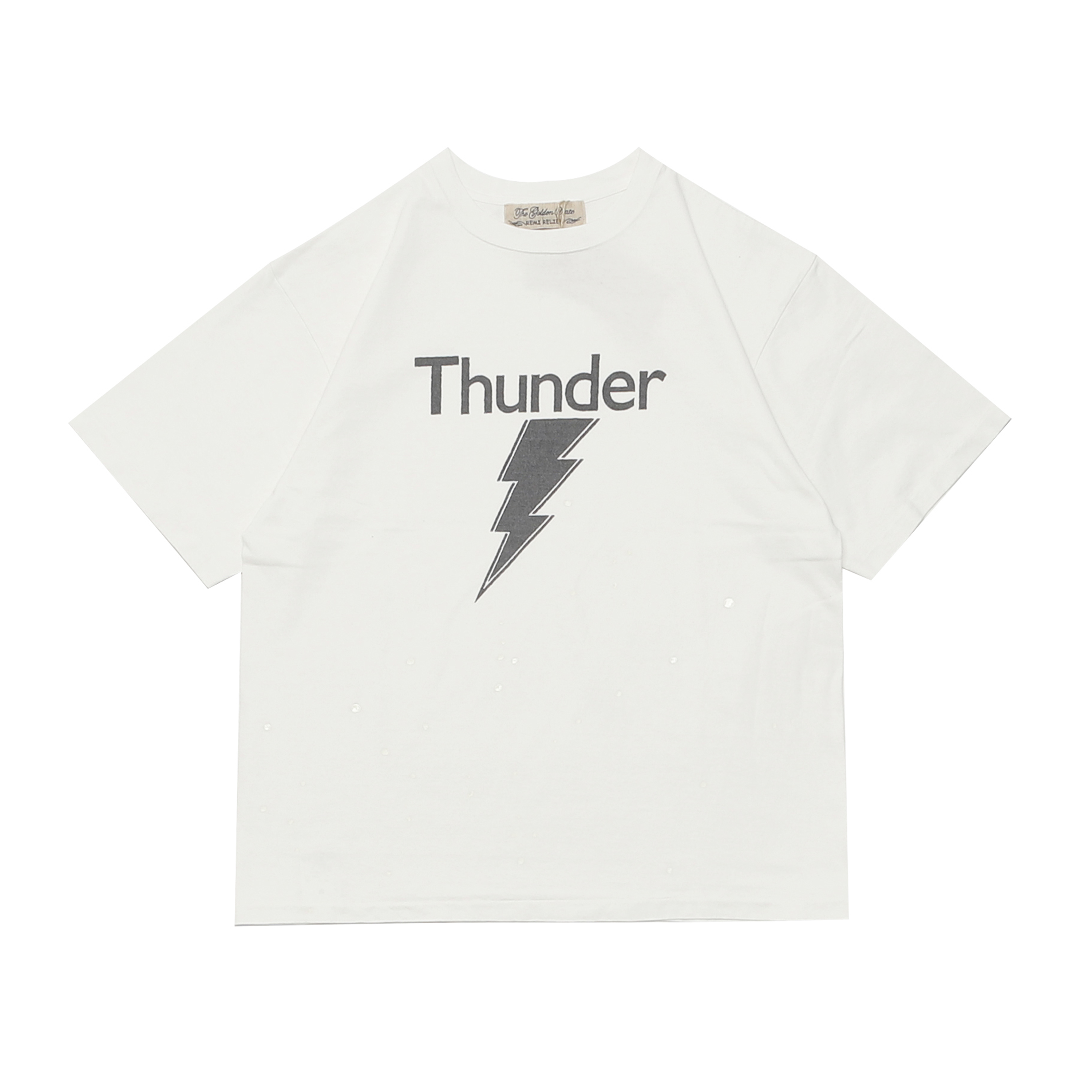 SIDE SEAMLESS JERSEY S/S TEE WITH NEW FINISH - THUNDER OFF WHITE