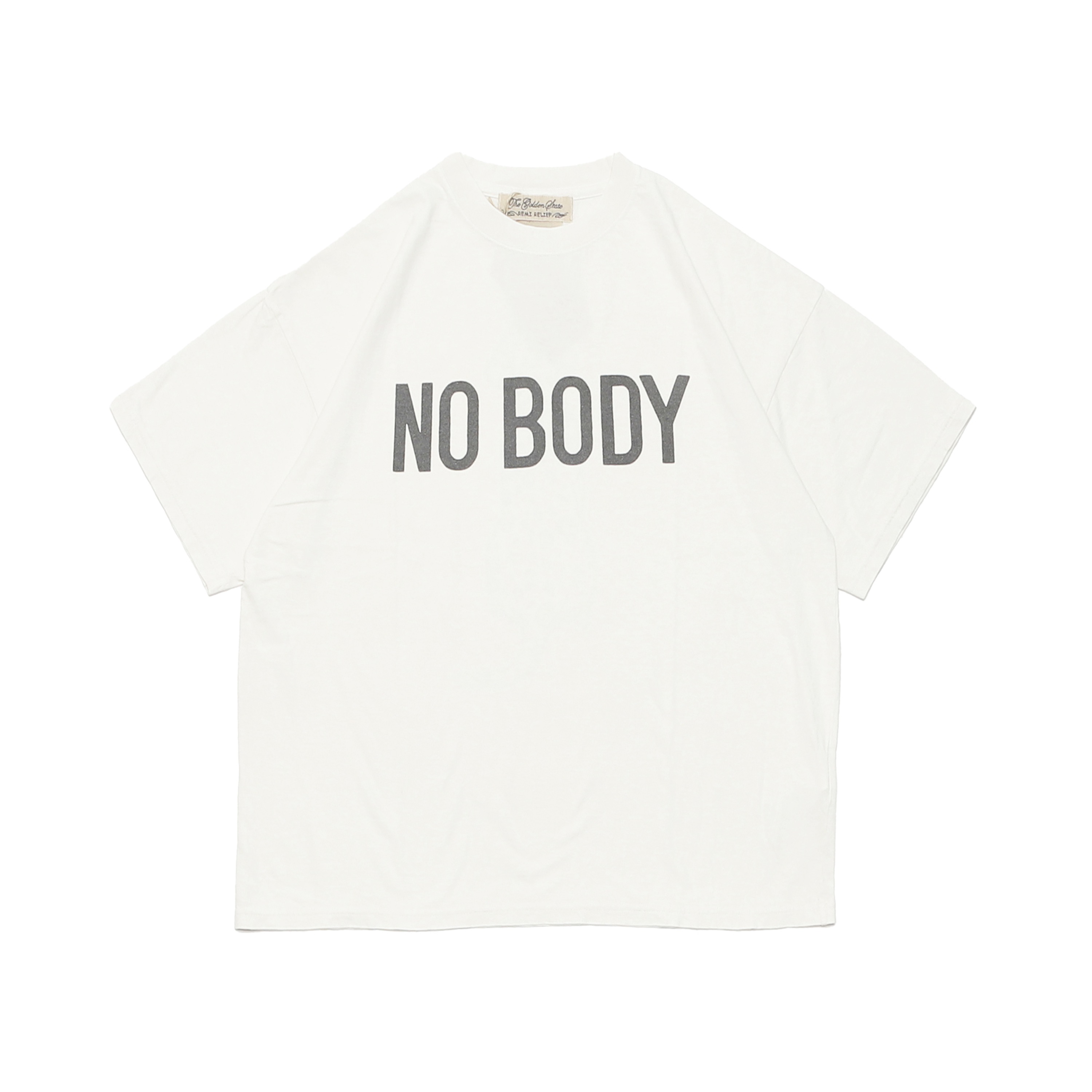 HARD SP FINISH 20 JERSEY BIG SIZE S/S TEE - NO BODY OFF WHITE